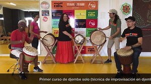Taller de improvisación (soleo) en djembe!!! First djembe improvisation workshop that I teach in Mexico! August 29 & 31, 2016 Tam Tam Mandingue Monterrey / DrumArt info@mkdjembe.com t. 52 (81)8336 7402 | Mamady Keïta TTM Djembe Academy