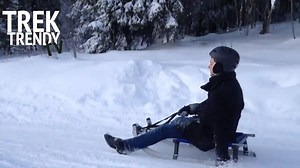 Exploring Norway through a sledding adventure