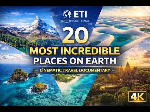 Top 20 Most Beautiful Places in the World Cinematic Travel 4K