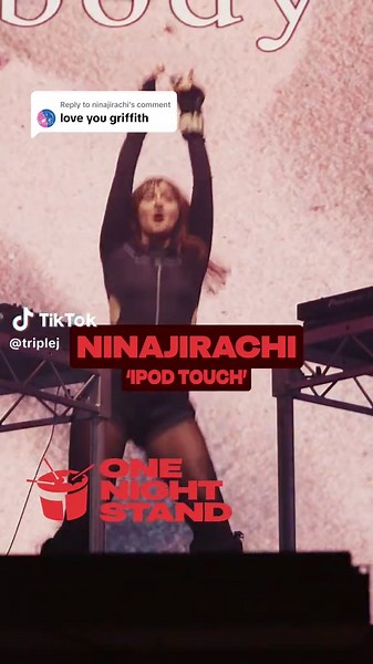 Ninajirachi 'iPod Touch' live at One Night Stand 2026 — Griffith shoutout