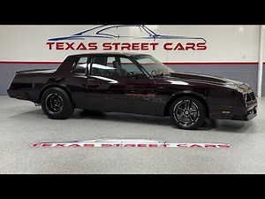 1985 Monte Carlo SS, LS Swap, Texas Speed 408, F1 procharger, T56 6 speed, 9 inch rear end, SOLD