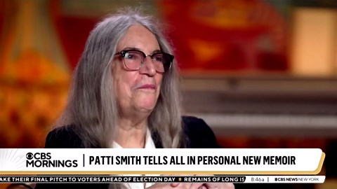Patti Smith makes personal discovery while writing new memoir