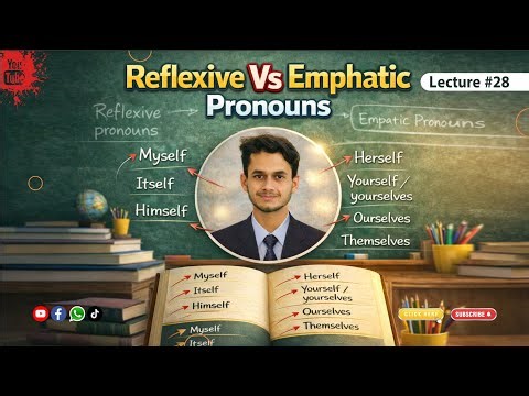 Reflexive Pronouns and Emphatic Pronouns | Difference between Reflexive and Emphatic pronouns