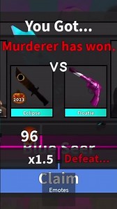 Got a Blue Seer in MM2 #roblox #mm2 #godly #trading