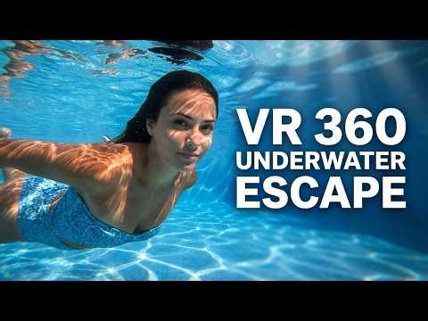 Swimming Underwater | Pure Tranquility | VR 360 VIDEO