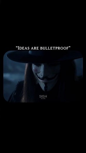 "Beneath this mask there is more than flesh." | V for Vendetta (2006)