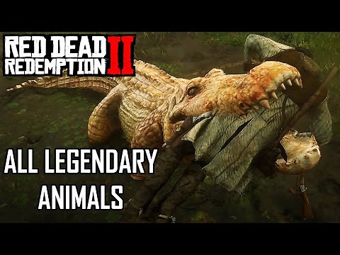 Red Dead Redemption 2 - ALL 16 Legendary Animal Locations
