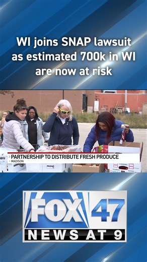 As the government shutdown continues approximately 700k Wisconsin residents are at risk to lose food assistance. #LocalNewsMatters #LocalNews #news #Wisconsin #WisconsinNews #foodassistance #SNAPBenefits #madisonwisconsin #janesvillewi #janesvillewisconsin | WMSN FOX 47 News, Madison