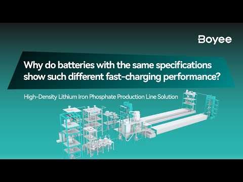 Fast Charging Batteries Explained | High-Density LFP Production Process