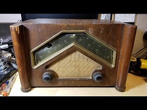 Zenith 6D029 pt. 1 1946 AM Radio analysis