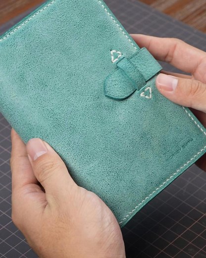 4.1K views · 33 reactions | DIY A5 Leather Binder Journal Notebook-...