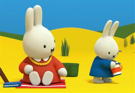 Miffy 和朋友一起玩耍