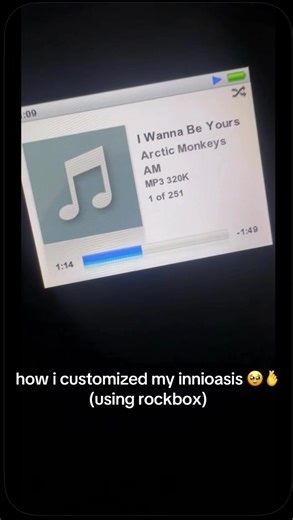 Besides the battery life i prefer the rockbox mod over the original os that came with it. If anyone needs help setting up rockbox dm me. #innioasisy1 #mp3player #ipod #digitalmedia #noonesthereyet