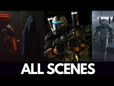Scorch all scenes (Clone Wars, Bad Batch season 2&3)