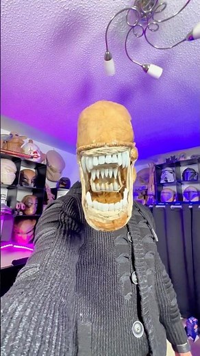 Making A Terrifying Alien Mask! #aliens #epiccardboardprops