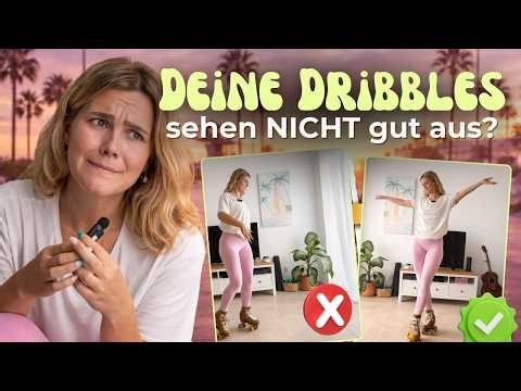 Warum deine Dribbles komisch aussehen und wie du sie richtig lernst (Rollschuh laufen für Anfänger)