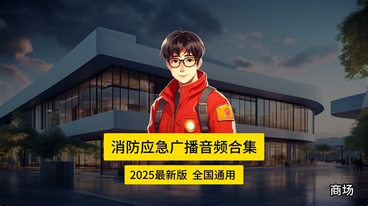 消防应急广播音频_中英文应急广播mp3_双语消防应急广播语音！