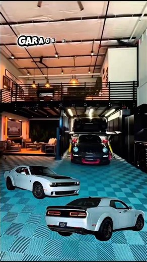 🔥FINALLY! Garage Work on Our Homemade Dodge Challenger Begins! 😱🚗 #garage #dodge #homemade