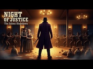 AI Western Shootout | A Lone Gunslinger Saves Hostages in a Saloon