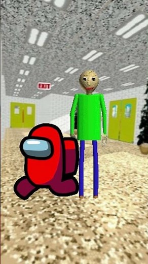 Among us en baldi´s basic