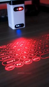 1.2K views | Turn Any Surface into a Keyboard!  Check out this futuristic laser projection keyboard that’s perfect for on-the-go typing. Compact, portable, and super cool!  #NextGenGadget #TechInnovation #FutureTech #GadgetLover #LaserKeyboard #PortableTech | NextGen Gadget | Facebook