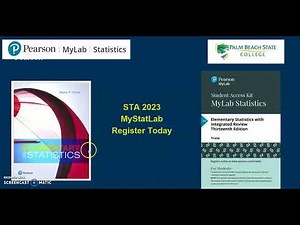Canvas STA 2023 - Register MyStatLab