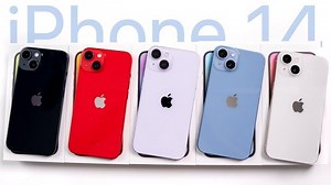 All iPhone 14 colors shown off on video