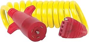 Hopkins Towing Solutions 47025 Endurance Flex-Coil Nite Glow 7 Blade to 5 Flat Adapter