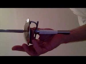 Holding the Italian Foil