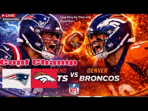 New England Patriots VS Denver Broncos GAME FULL Conf Champ Jan 25,2026 NFL Today | NFL HIGHLIGHTS