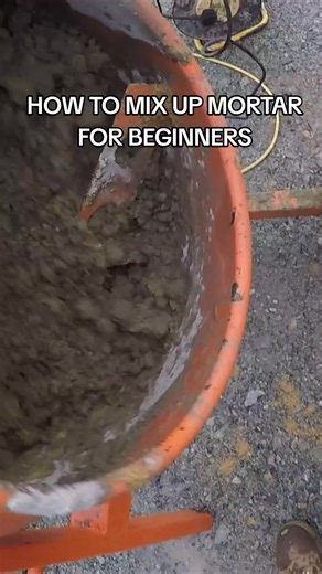 How to Mix Mortar for Beginners in Bricklaying