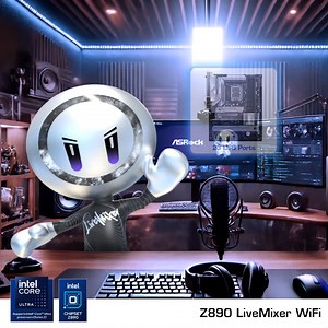 Z890 LiveMixer WiFi, your professional live streaming partner, allows your creativity to extend infinitely. With a staggering #23 USB ports, you'll never have to compromise your setup. Connect every camera, microphone, lighting rig, and peripheral – make your streaming setup perfect. Z890 LiveMixer WiFi | https://bit.ly/3NpcrDL #ASRock #Motherboards #Z890 #LiveMixer #23_USB #Polychrome #Sync #DDR5 #Streamer #ContentCreator #VideoEditing #PhotoEditor #Intel Intel | ASRock