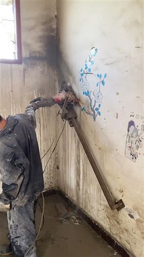 High frequency ring cutting machine is convenient for cutting#HBKEENTOOLS #领肖工具 # Cutting concrete