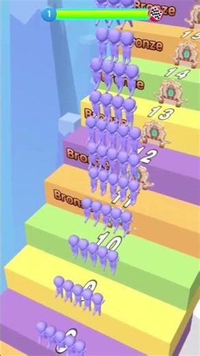 🔥 Count Masters Crowd Runner 3D Gameplay | Level 1 Win 😱 #shorts #baby #babyshorts #viral #gameplay