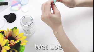 Makeup Powder Puffs, 12pcs Triangle Velour Powder Puffs with 2pcs Round Powder Puffs Apply for Daily Makeup Such as Foundation, Cream, Blush(2.76In;Black,White)