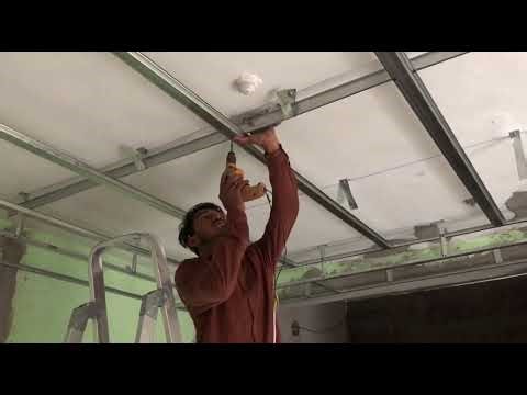Ceiling Frame Work Kaise Hota Hai | Full Installation Video"