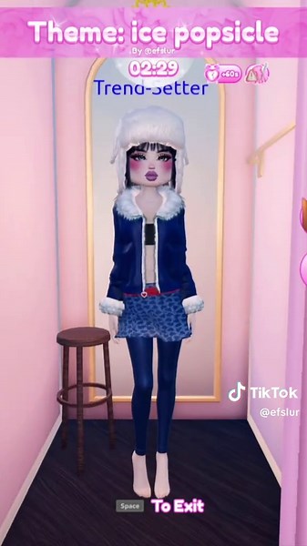 Iced Popsicle Theme Outfits in Roblox