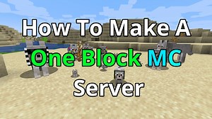 How To Make A One Block MC Server - One Block MC Server Hosting