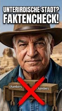 Underground City beneath Giza: Fact check? #archaeology #history #pyramidsofegypt