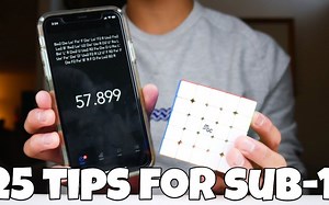 25种技巧可以让五阶成绩进入1:00以下！