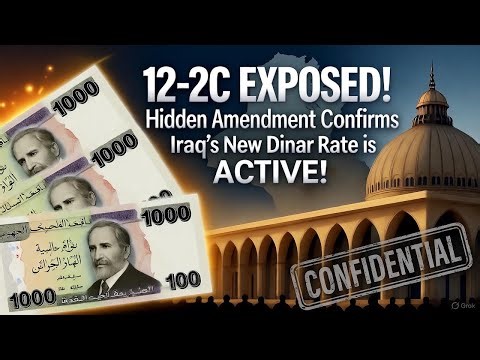 BREAKING: 12-2C Budget Code Unlocks Iraq’s Secret Exchange Rate!