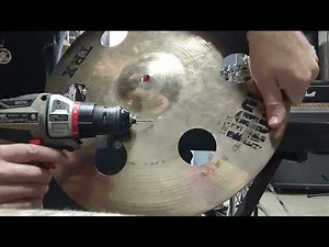 Joe's Drum Tips: Stopping Cracks in Cymbals from Spreading