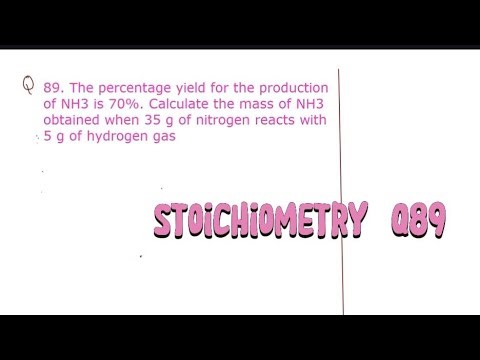 Q89 | Stoichiometry Made Easy | Step by Step Guide for Beginners (2025) | With Practice problems