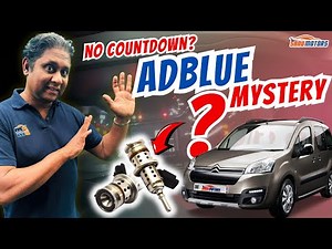 Citroen Berlingo AdBlue Warning & Crystallization Issue | No Countdown Mileage Explained