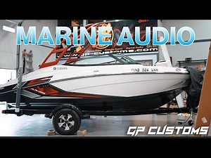 Yamaha Jet Boat Marine Audio Upgrade | #GPCUSTOMS