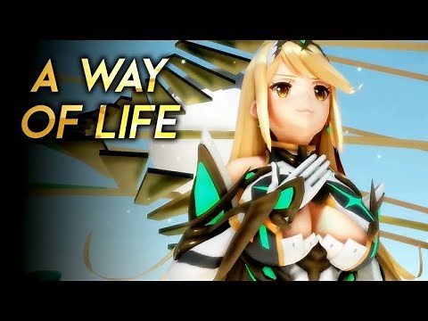 Xenoblade x Persona Dancing ★ A Way of Life ft. Mythra x Pyra x Rex (XC2) 【Xenoblade MMD】