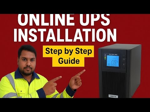 Online UPS कैसे लगाएँ? | Complete UPS Installation||UPS Installation Step by Step