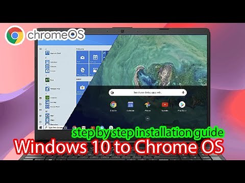 How to install chrome os in laptop