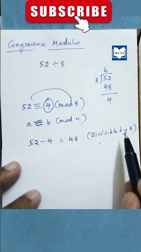 What is Congruence Modulo in Tamil|Congruence Modulo in Tamil| Class 10 Maths Chapter 2| MCIT