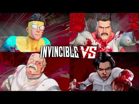 Invincible VS - All Overkill Finishers / Ultimate Attacks (4K 60FPS)